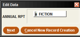 Screenshot of Bibliographic record prompts popping up on screen.