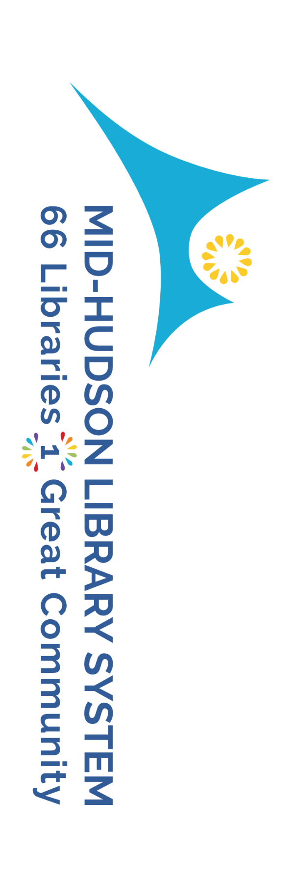 Mid-Hudson Library System logo bookmark