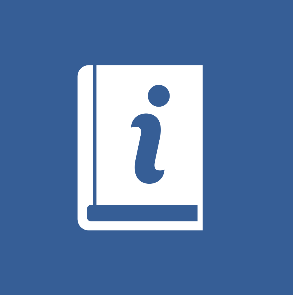 icon of an informational book