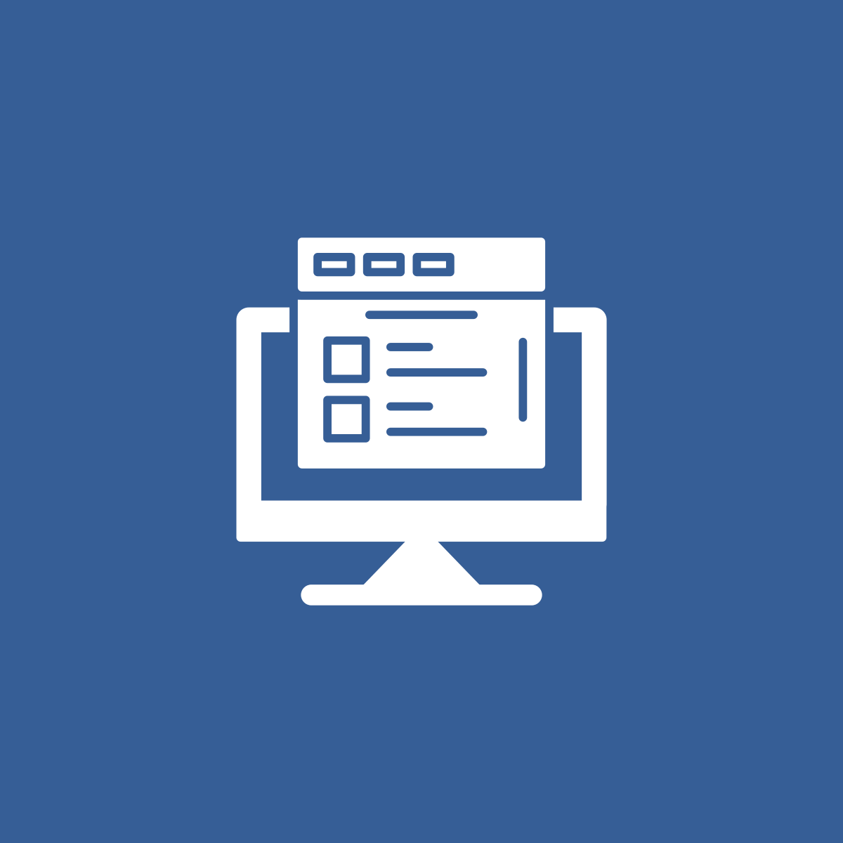 icon of online catalog